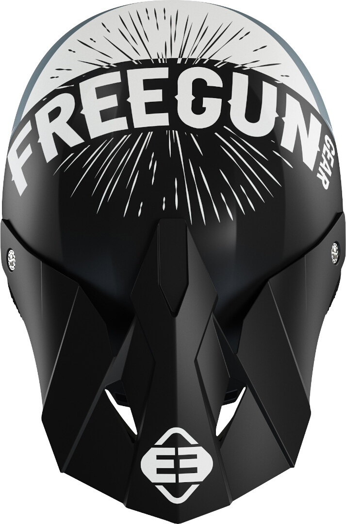 Freegun XP4 Load Casco de Motocross Negro/Blanco L (59/60) Figura 3