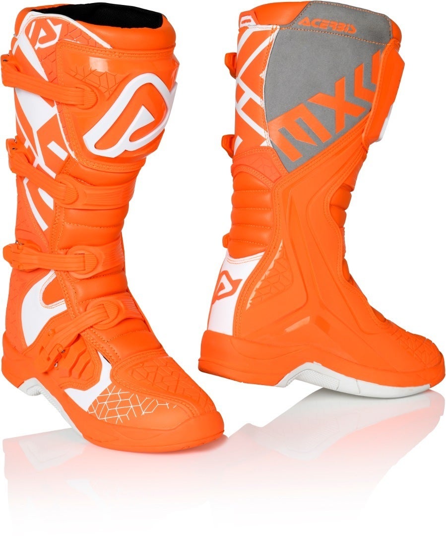 Acerbis X-Team Bottes Motocross orange/blanc 46 Figure 1