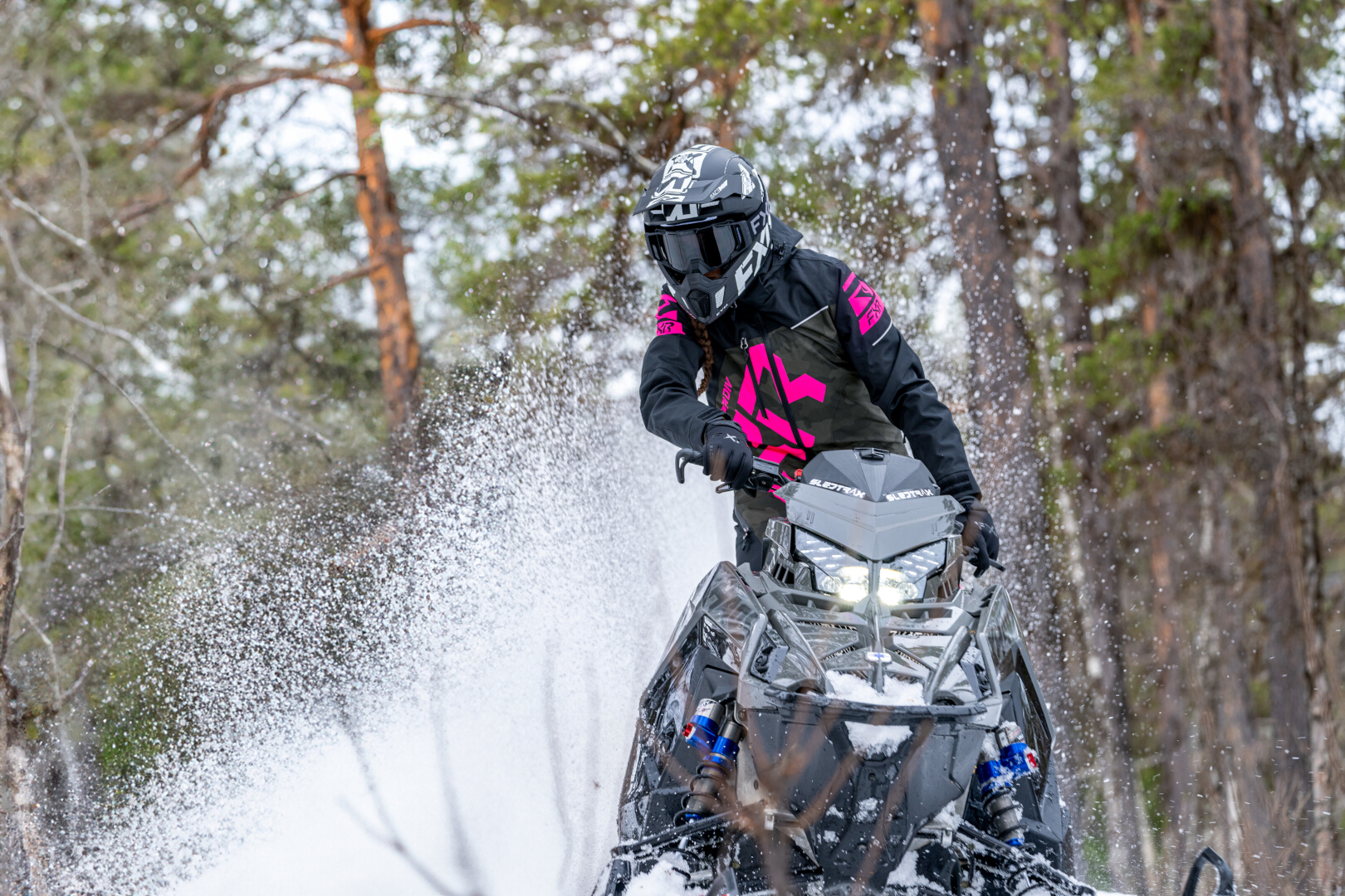 FXR CX Lite Camouflage Senhoras One Piece Snowmobile Terno 8 Figura 9