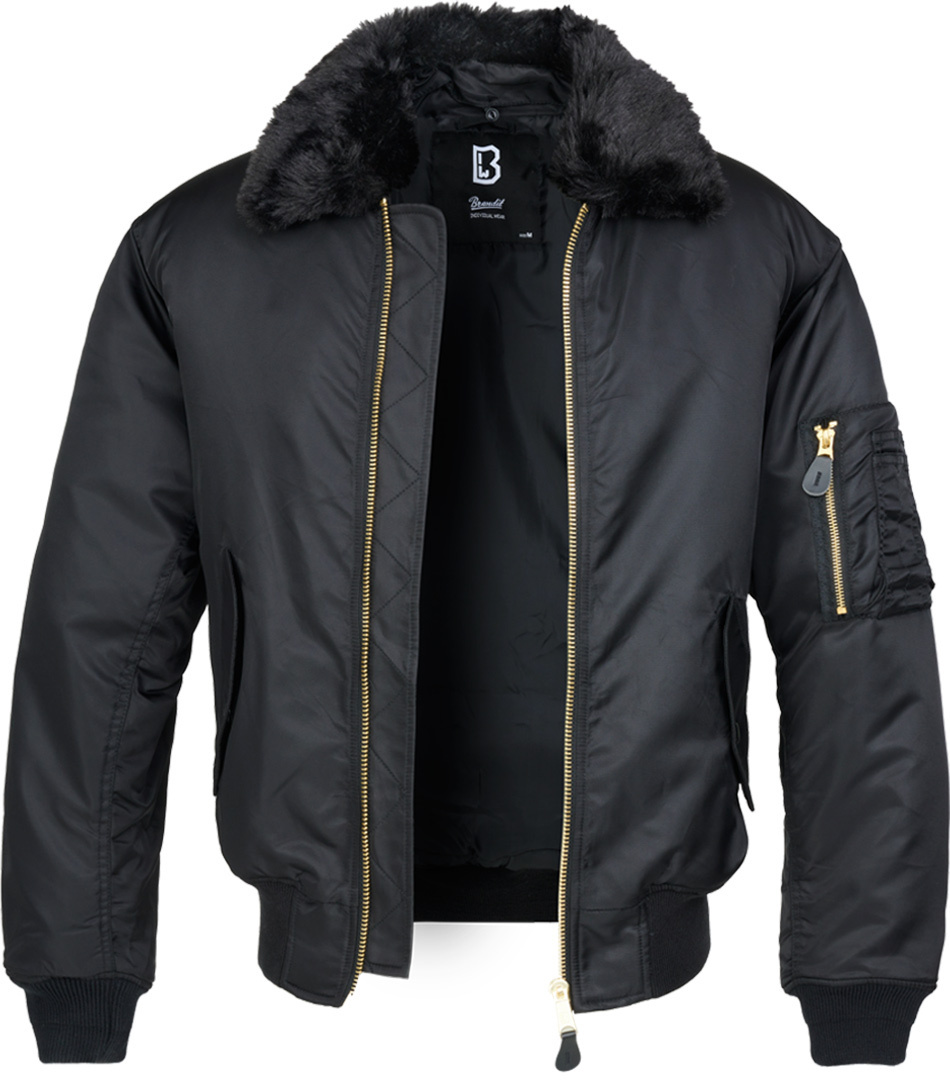 Brandit MA2 Jacke schwarz XL Abbildung 1