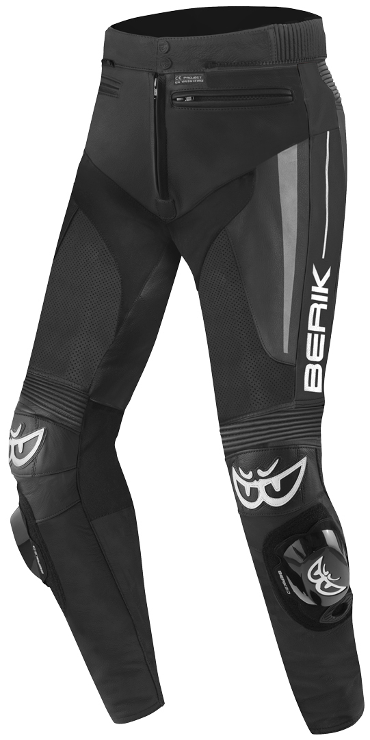Berik Kendo Motorcycle Leather Pants black 56 Figure 1