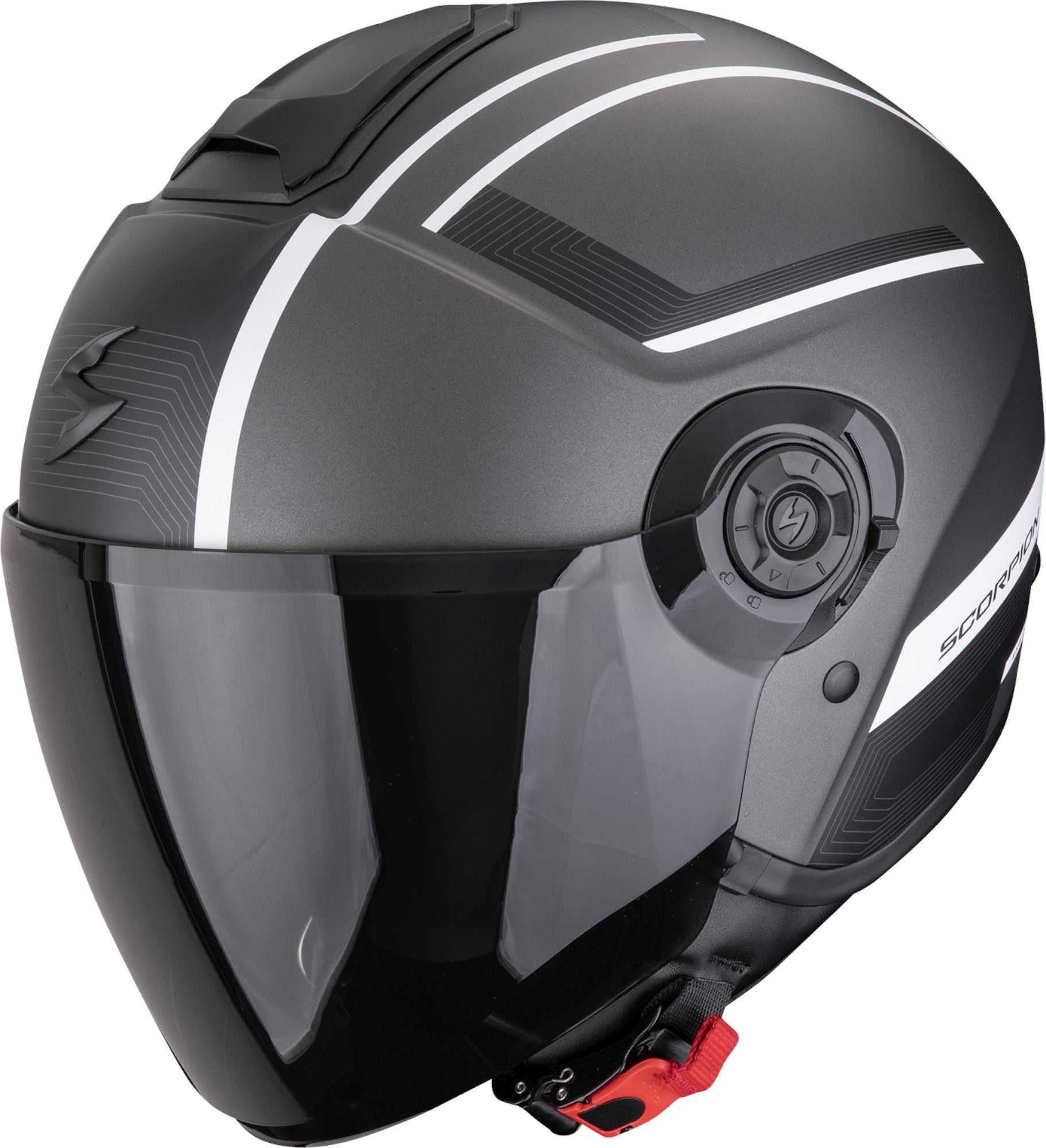 Scorpion Exo-City II Cosmos Casque ouvert Noir/Blanc XXL (62/63) Figure 1