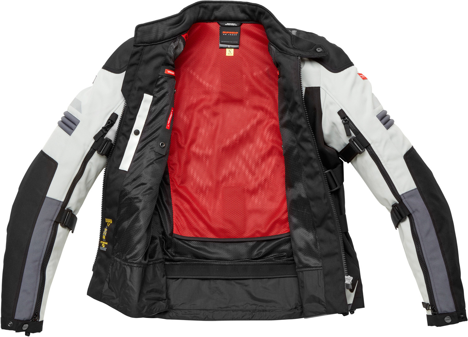Spidi Modular Veste Textile moto noir/gris 3XL Figure 6