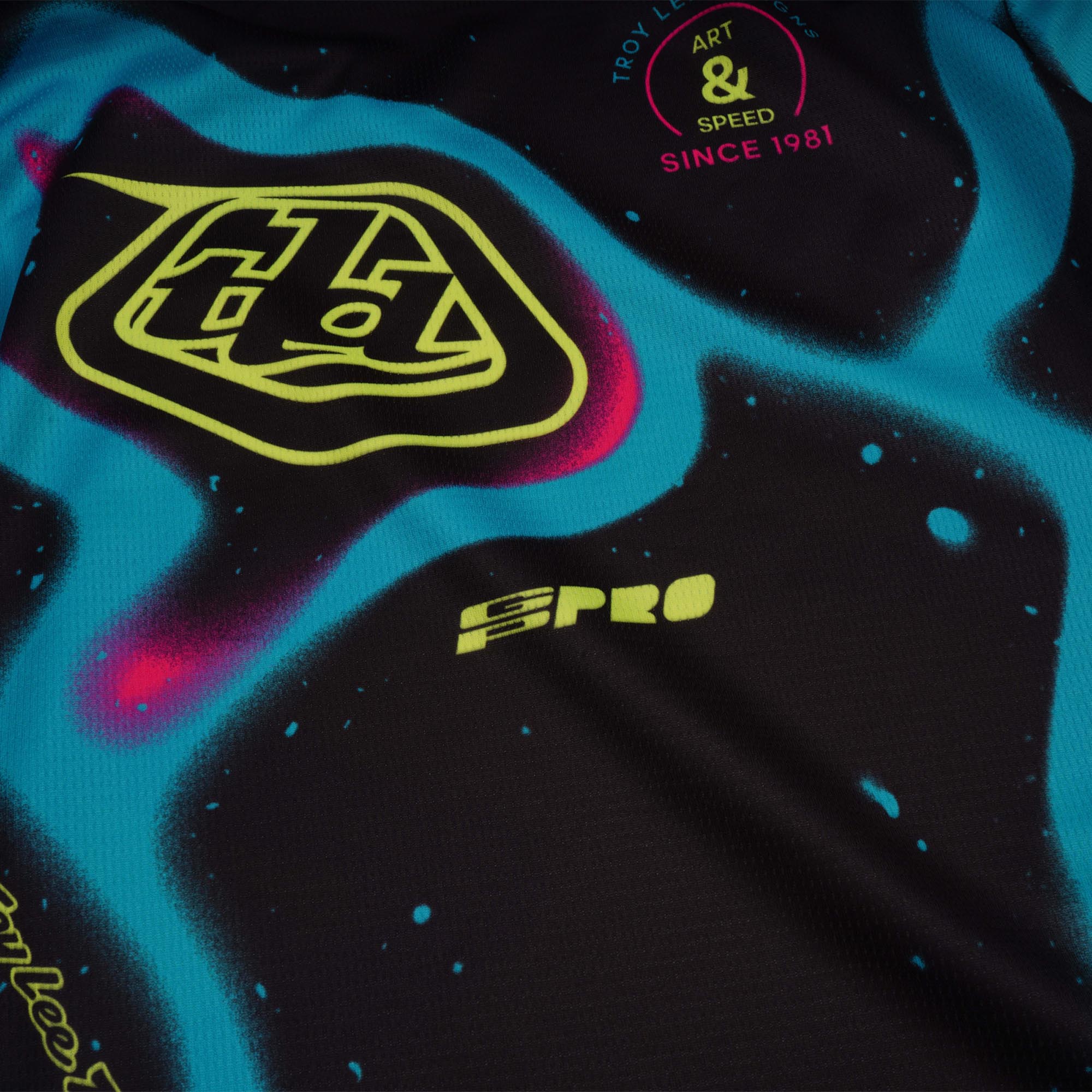 Troy Lee Designs GP Pro Membrane Tricou de motocross pentru tineret negru/galben M Figura 4