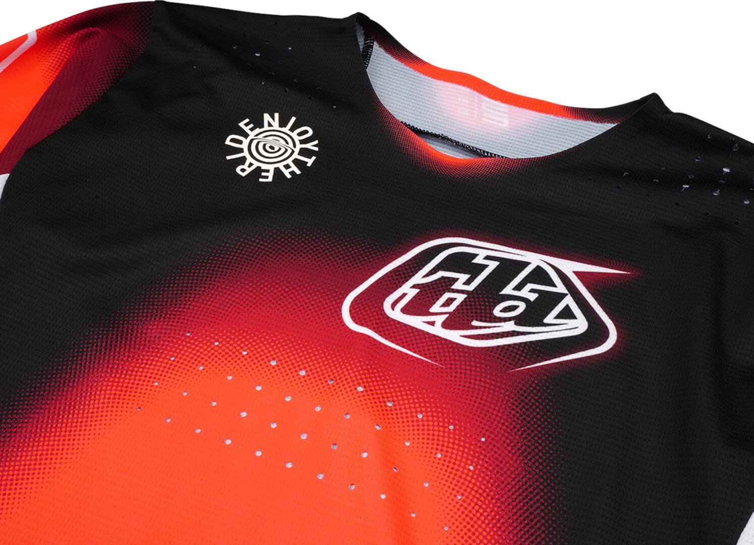 Troy Lee Designs SE Pro Array Mládežnický motokrosový dres červená/černá S Obrázek 5