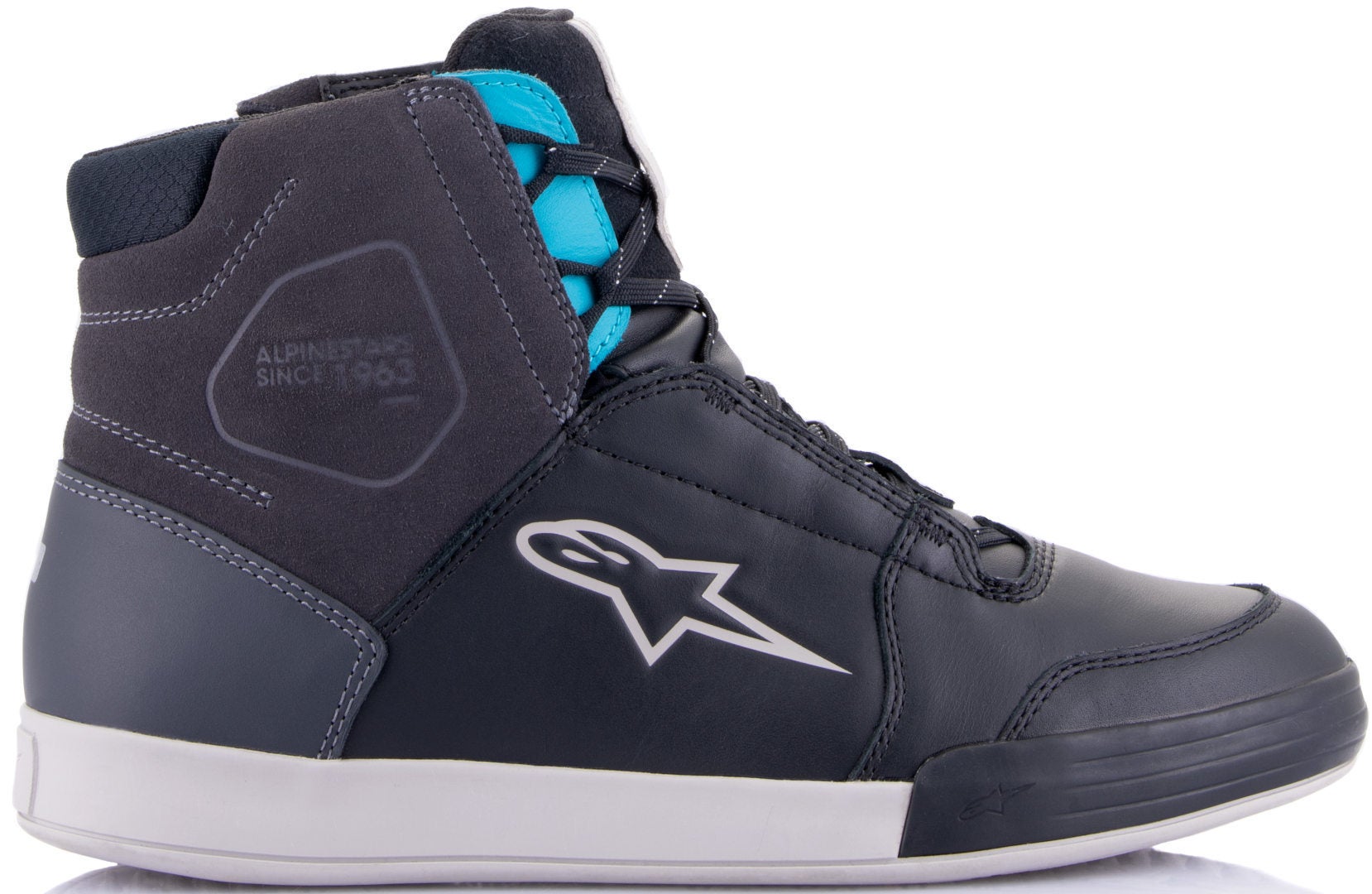 Alpinestars Stella Chrome Drystar Vandtætte dame motorcykelsko sort/blå 9 Figur 5
