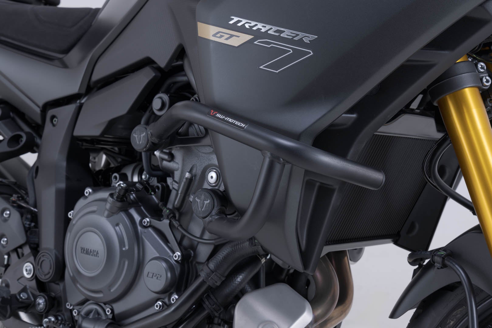SW-Motech Sturzbügel - Schwarz. Yamaha Tracer 7 / GT (25-). Abbildung 1