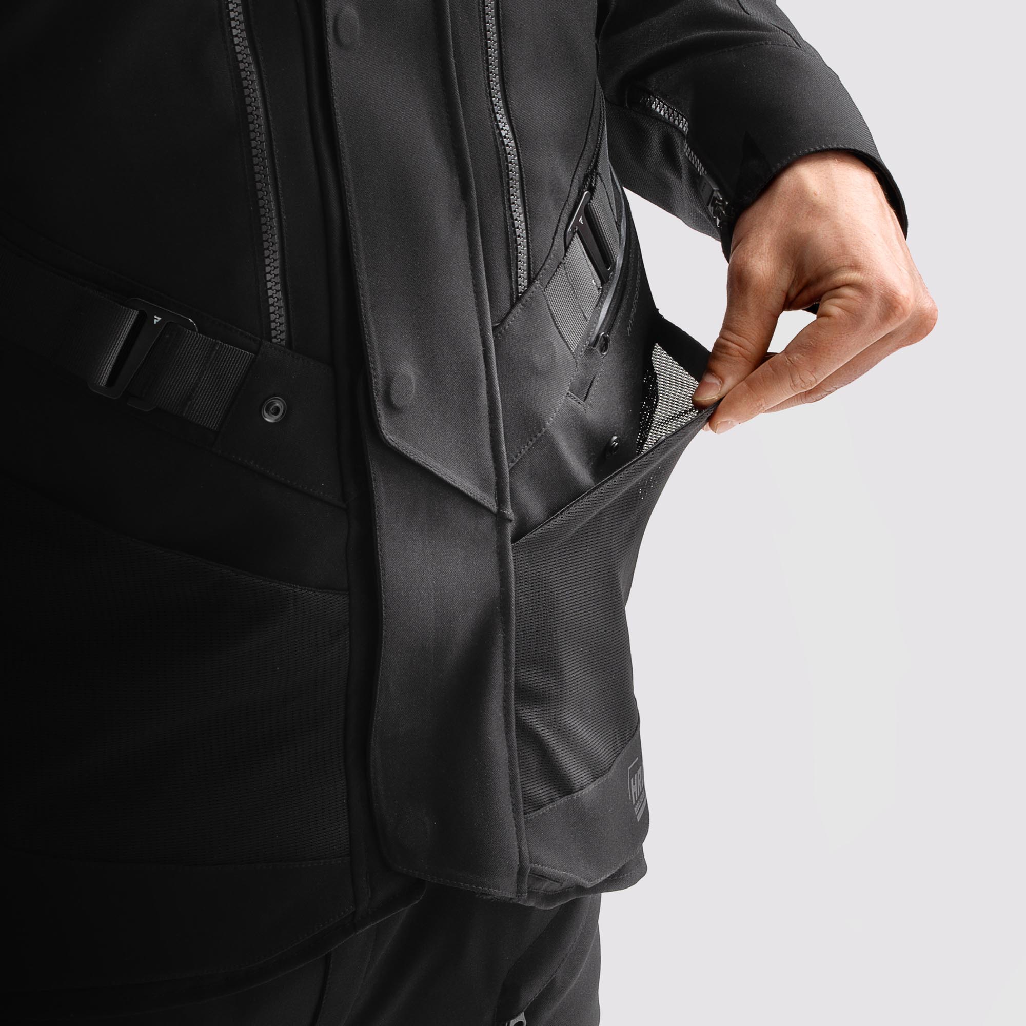 Rebelhorn Hardy 3.0 waterproof Motorcycle Textile Jacket black M Figure 18