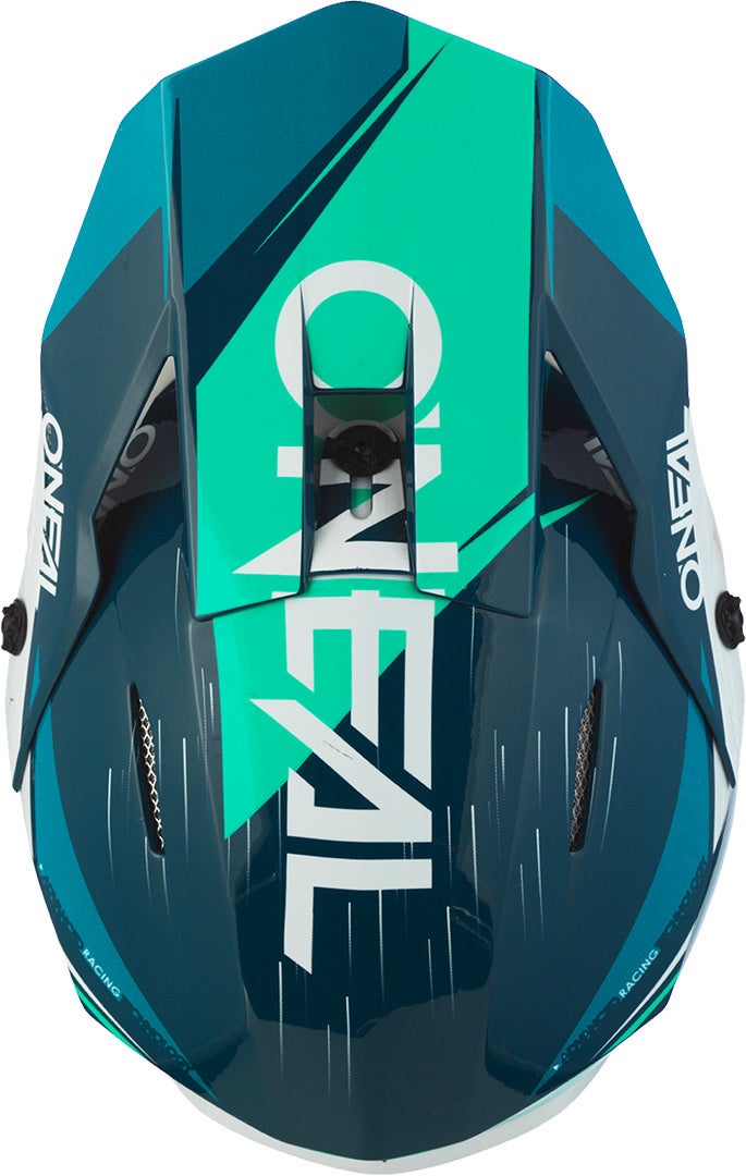 Oneal 3Series Stardust Capacete de Motocross azul/verde M (57/58) Figura 6
