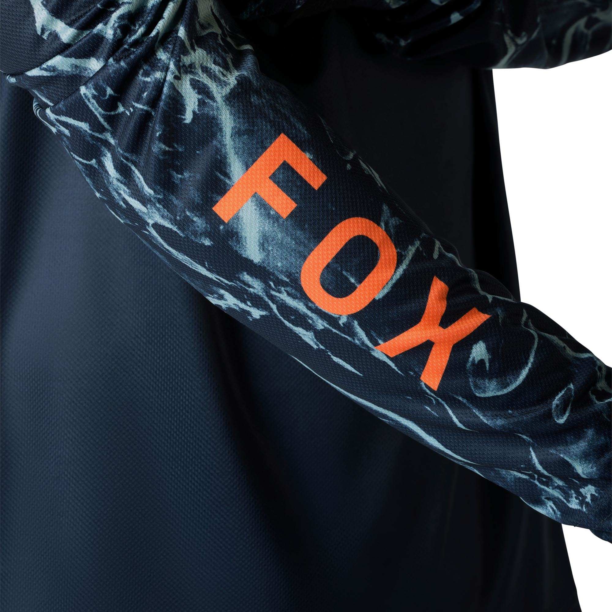 FOX Ranger LS Image Print Велосипедная майка синий M Рисунок 6