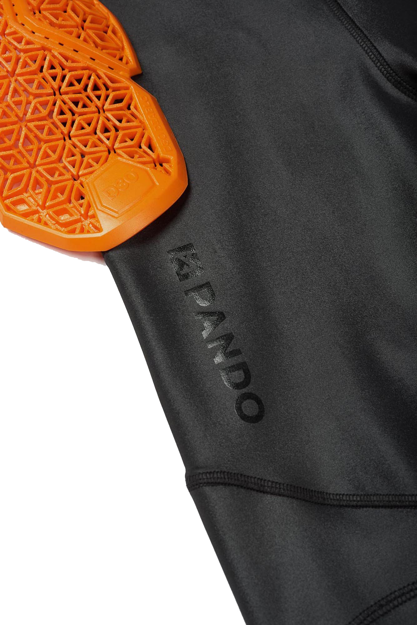 Pando Moto Tora Black Damers motorcykelleggings M Figur 5