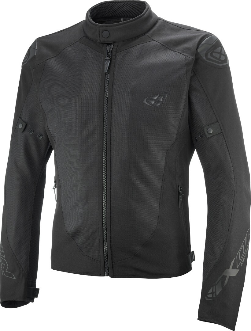 Ixon Demoniak Motorfiets textiel jas Zwart M Figuur 1