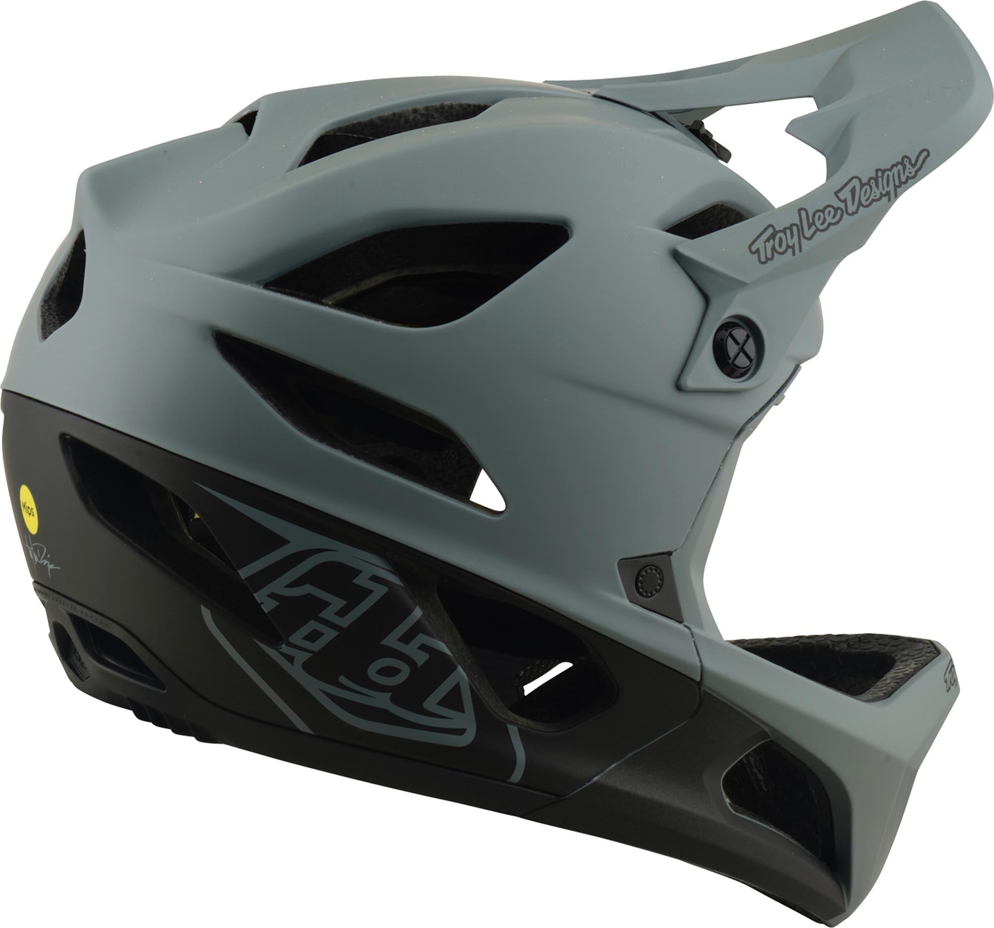 Troy Lee Designs Stage MIPS Drone Nedkørselshjelm grå/sort M-L (57/59) Figur 4