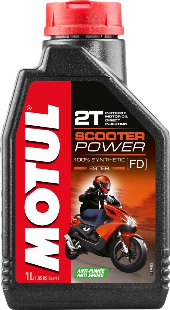 MOTUL Scooter Power 2T Ulei de motor 1 litru Figura 1
