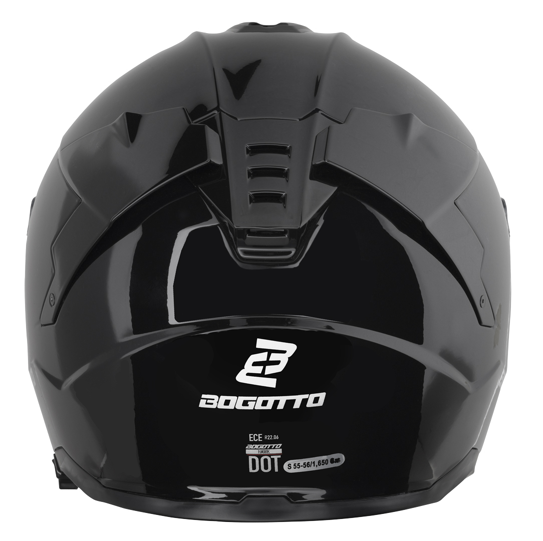Bogotto FF122 SVK Solid Casco negro M Figura 4
