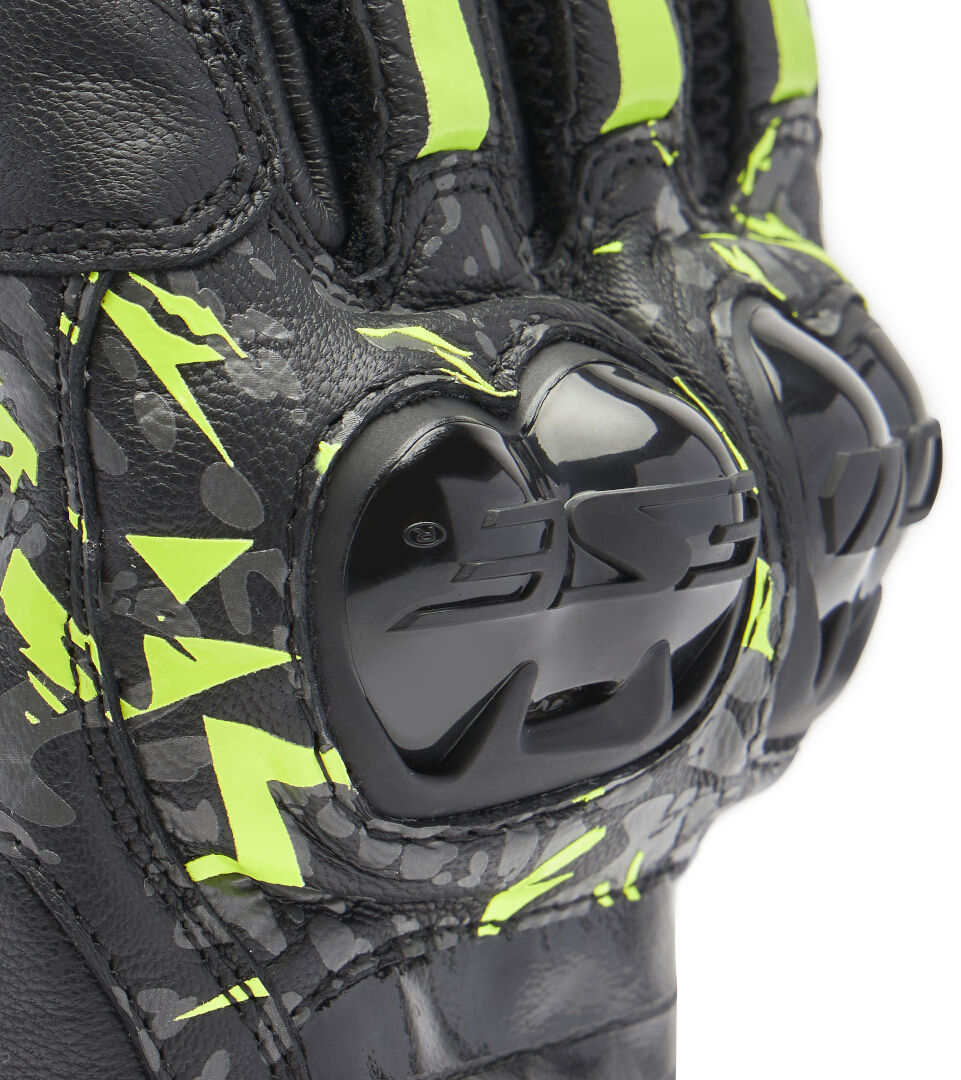 Dainese Mig 3 Unisex Mănuși de motocicletă negru/gri/galben XL Figura 4