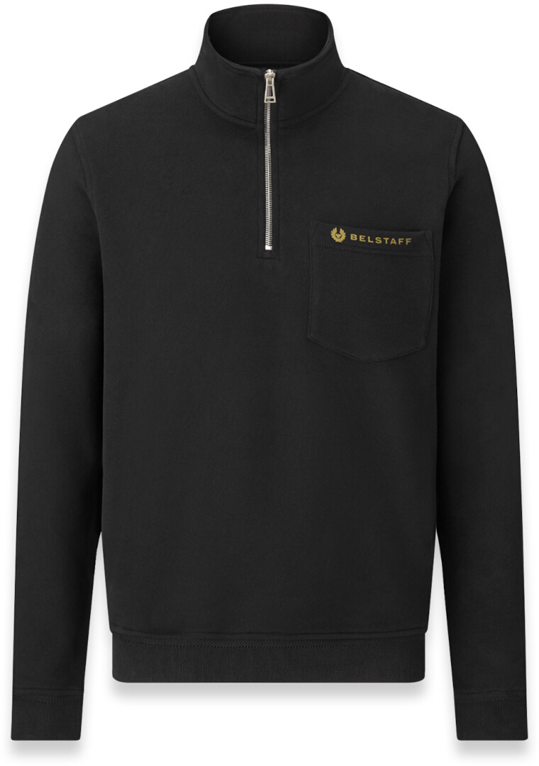 Belstaff Quarter Zip Pullover black M Figure 1