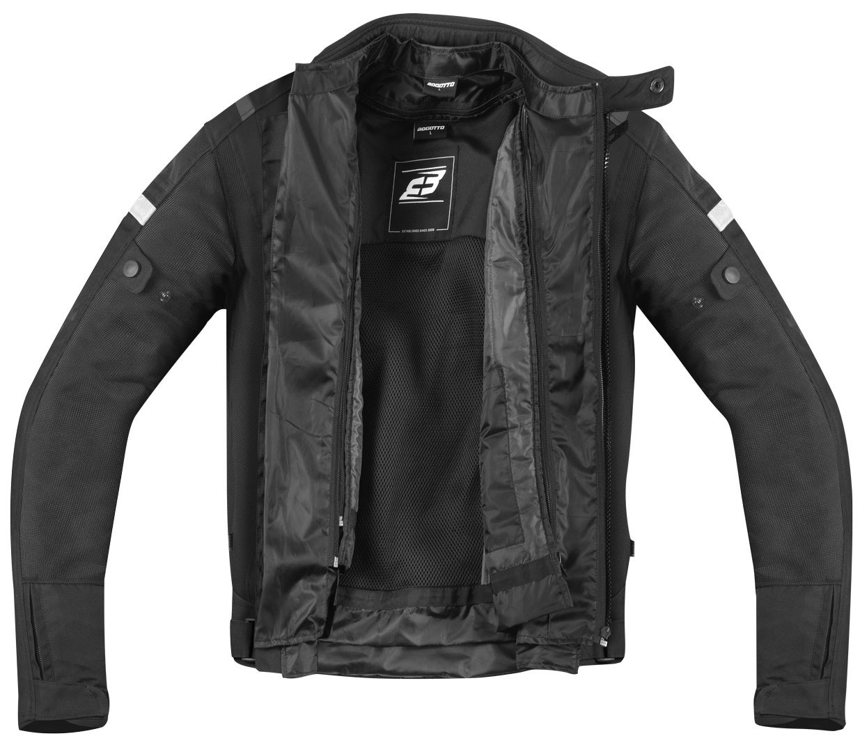 Side view of Bogotto Vysio waterproof 3in1 Motorcycle Textile Jacket