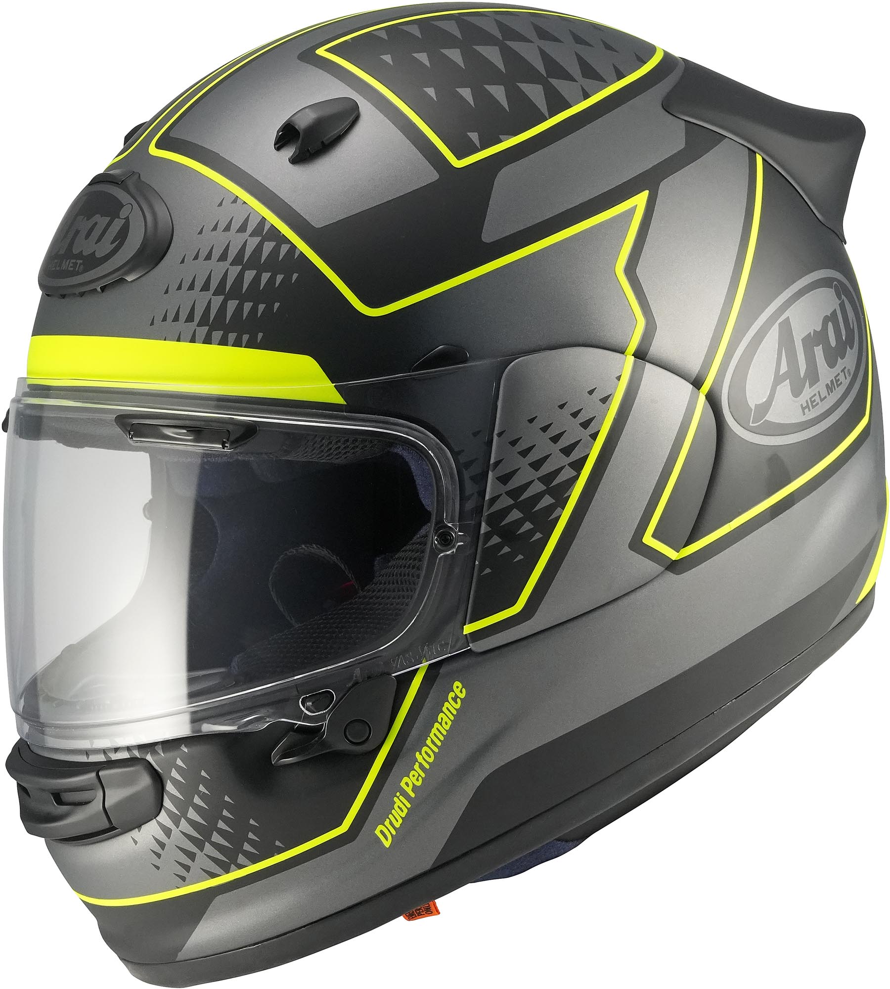 Arai Quantic Giu Hjelm gul Tap (59/60) Figur 1