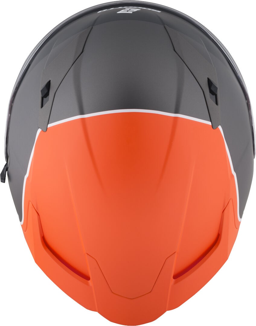 Bogotto H153 BT SPN Bluetooth Hjelm sort mat/orange L Figur 9