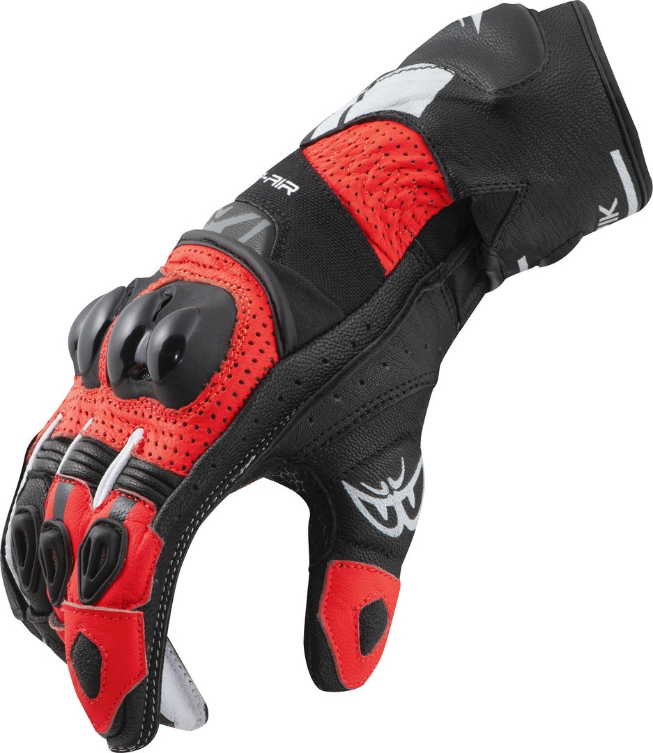 Berik Spa Evo Motorcykel handsker sort/rød M Figur 2