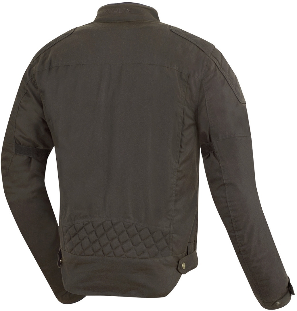 Merlin Perton Motorcycle Waxed Jacket brown 4XL Figure 2