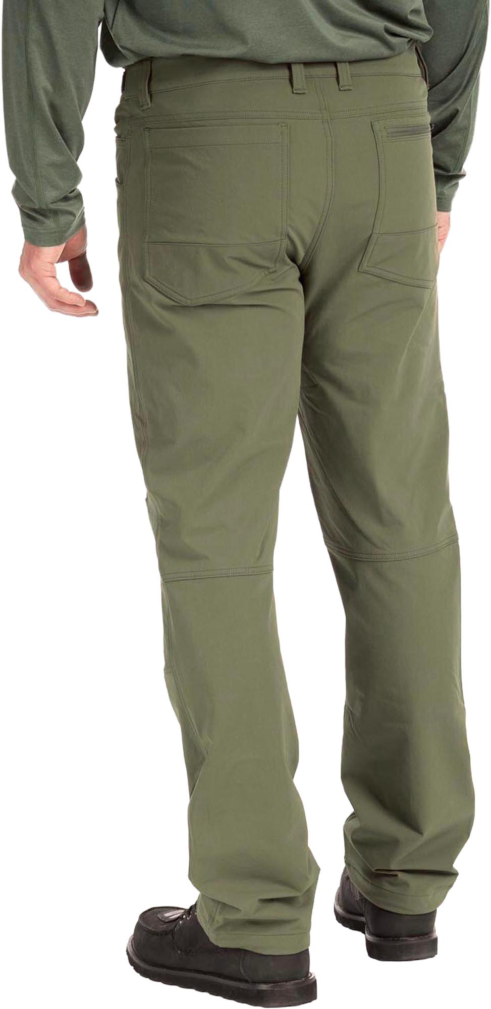 Klim Transition Softshell-tekstilbukser Grønn 36 Figur 2