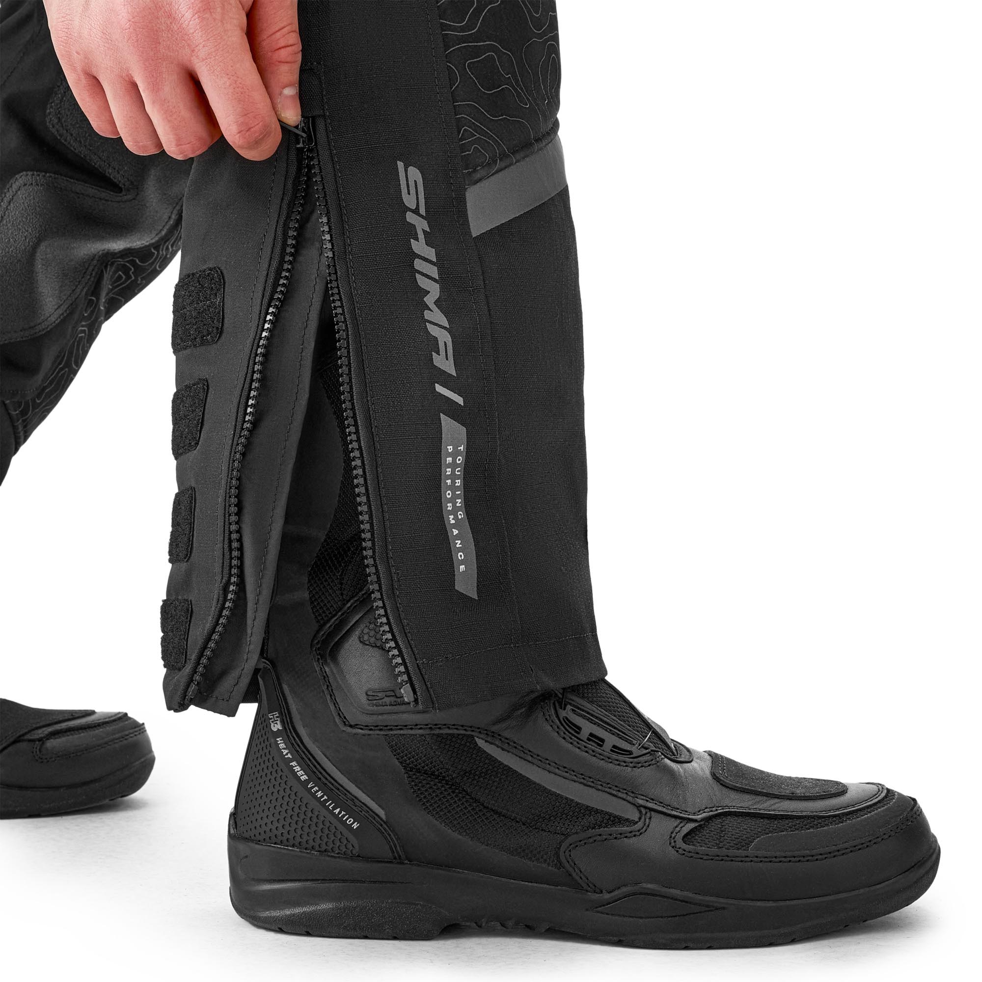 SHIMA Tracker Motorcycle Textile Pants black XL Figure 15