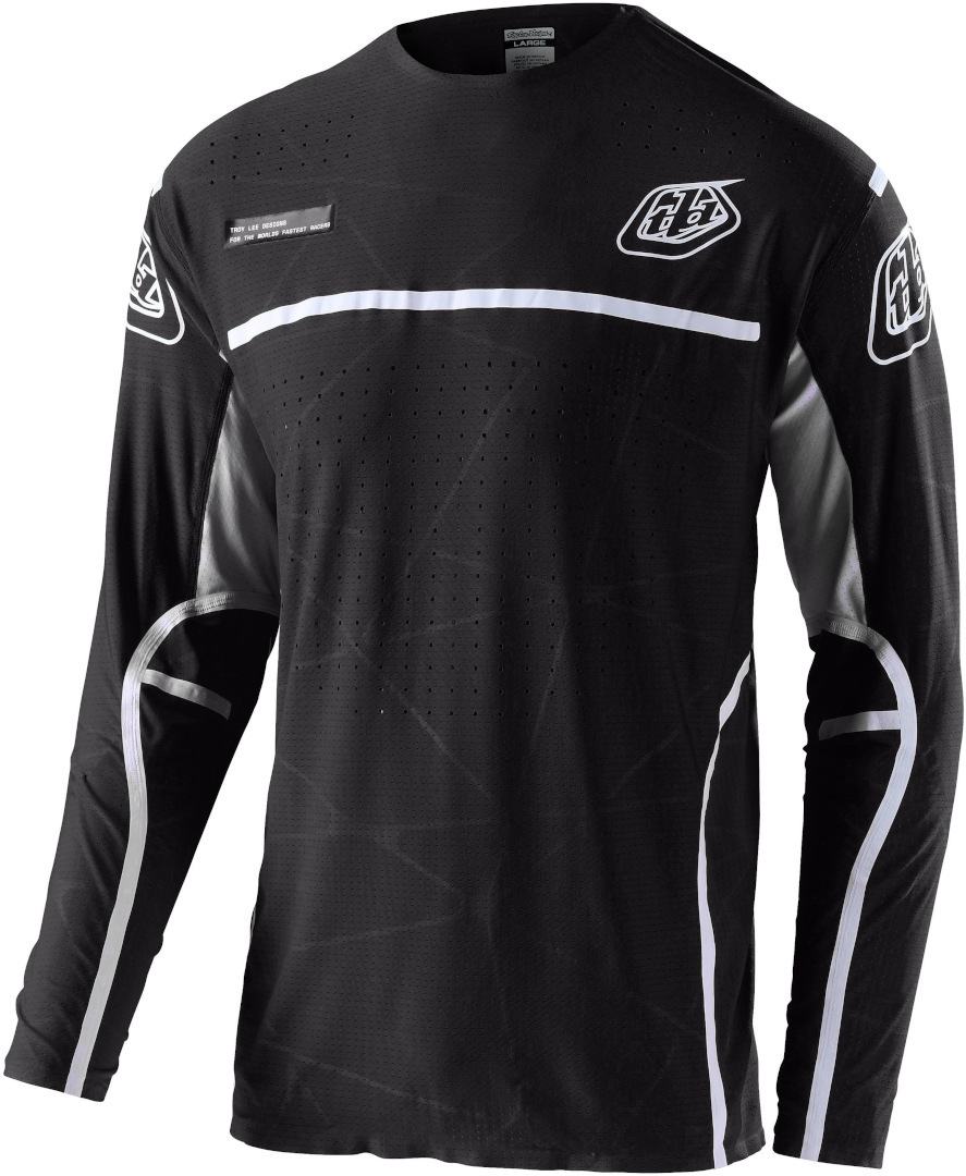 Troy Lee Designs SE Ultra Lines Jersey Noir/Blanc XXL Figure 1