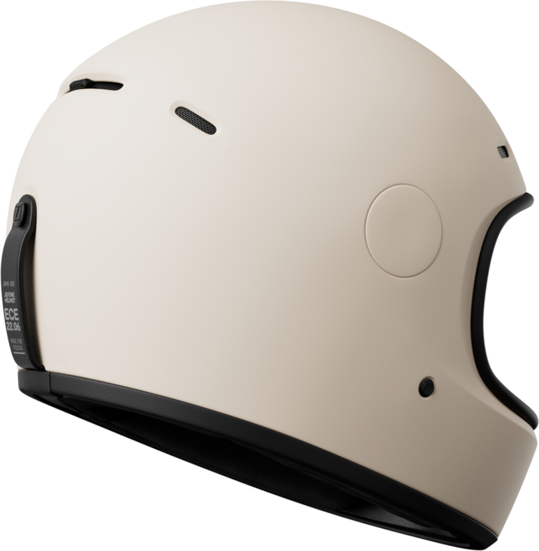 John Doe JD/One Capacete branco mate M (57/58) Figura 12