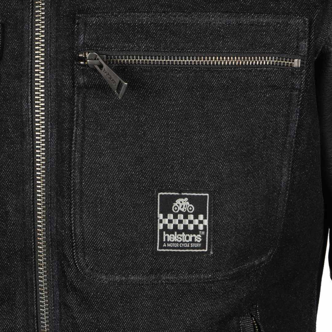 Helstons Winston Motorcycle Leather Jacket black L Figure 4