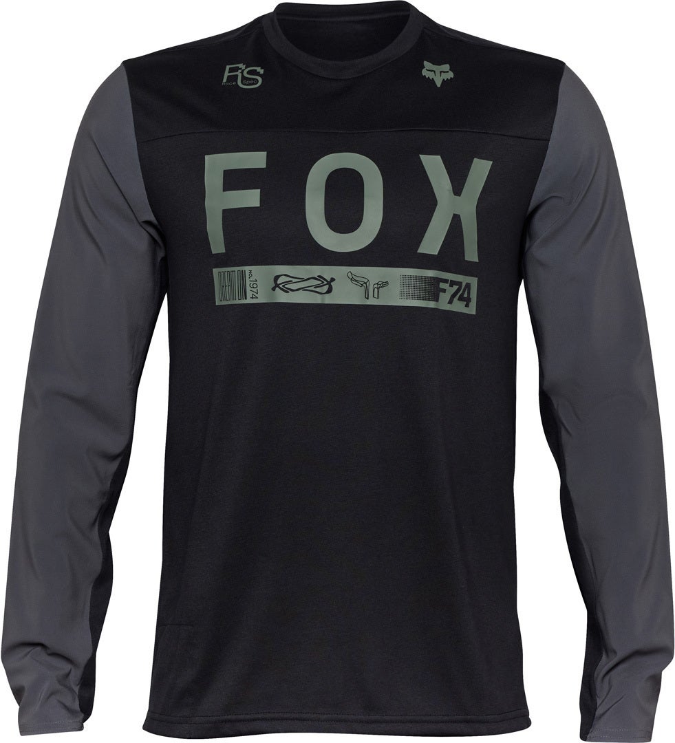 FOX Ranger Off-Road Motocross trøje Sort L Figur 1