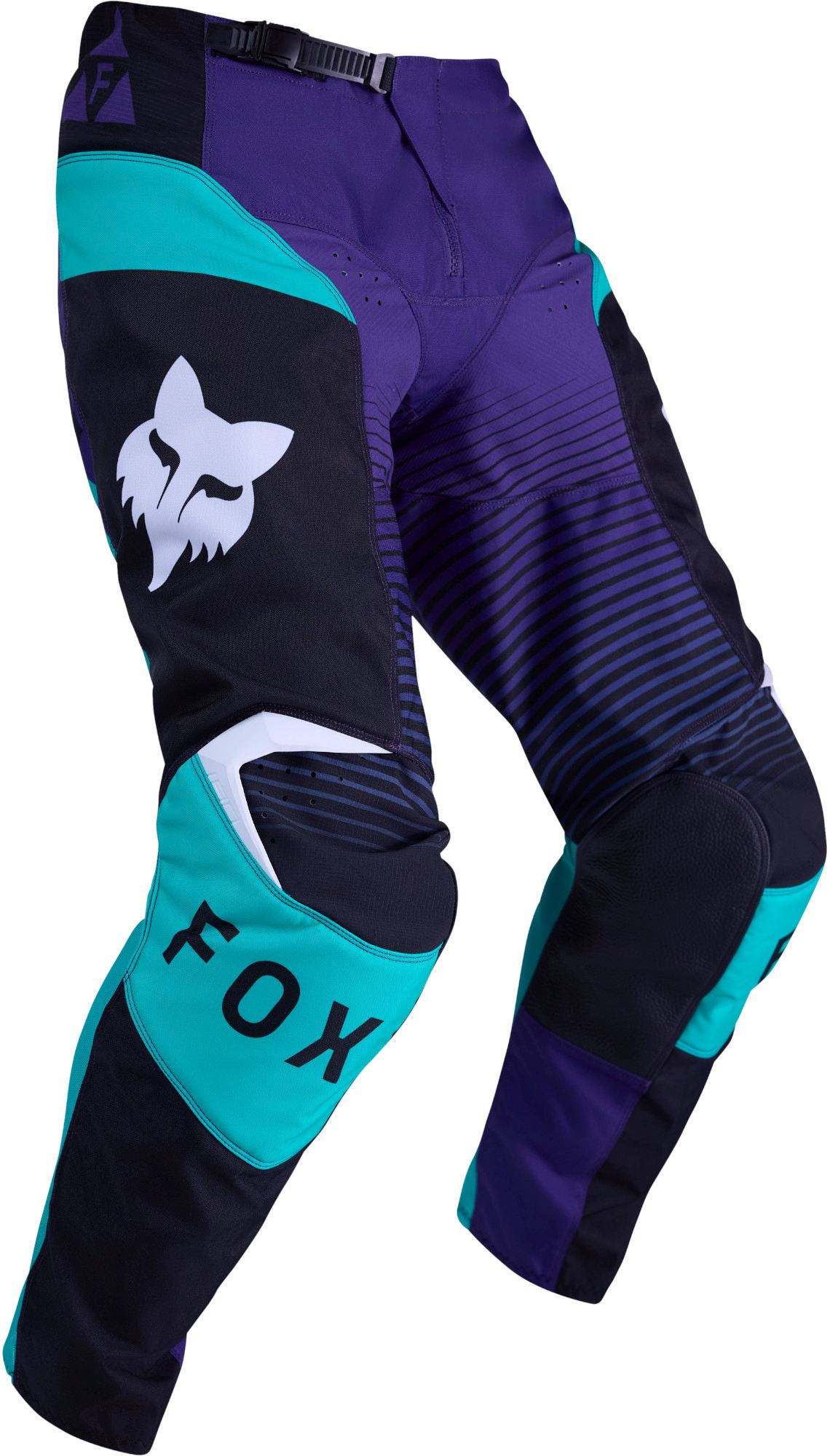 FOX 180 Collect Motocross Pants white/turquoise/black 38 Figure 1
