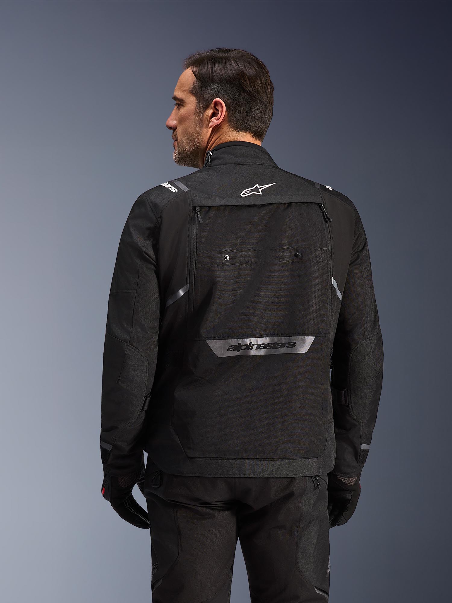 Alpinestars Cusco Drystar waterproof Motorcycle Textile Jacket black L Figure 4