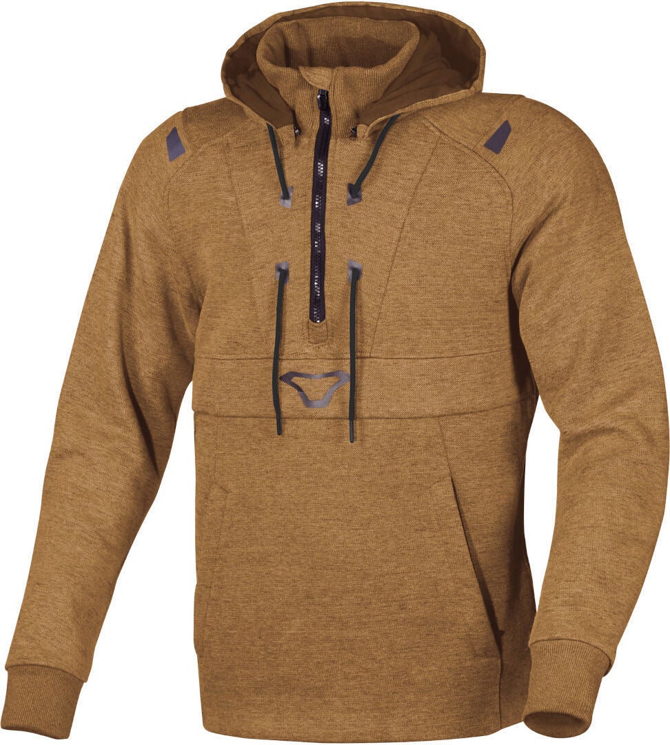 Macna Byron Sweat à capuche moto Marron clair 3XL Figure 1