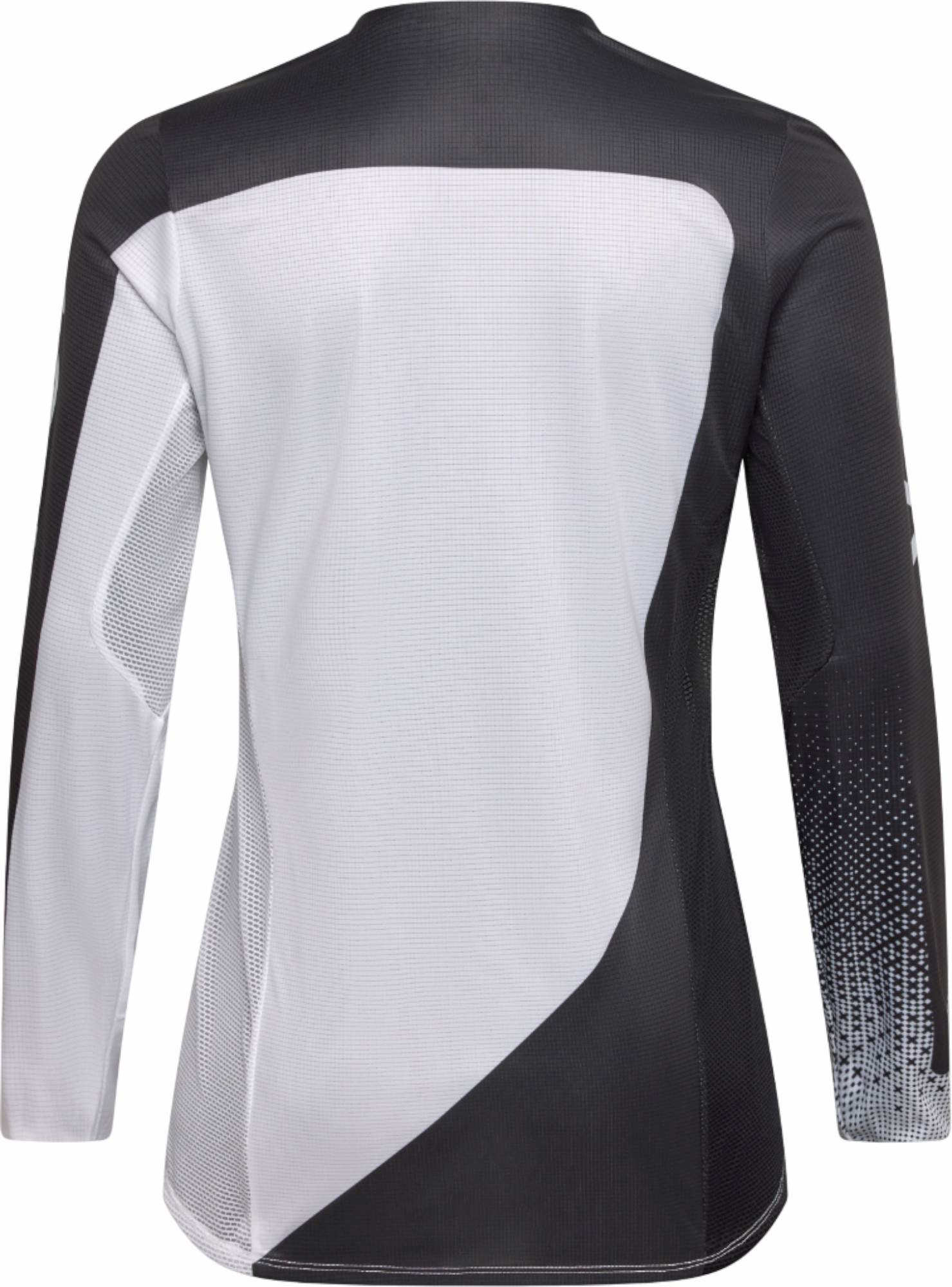 FOX Flexair Fracture Dame Motocross trøje sort/hvid/pink S Figur 2