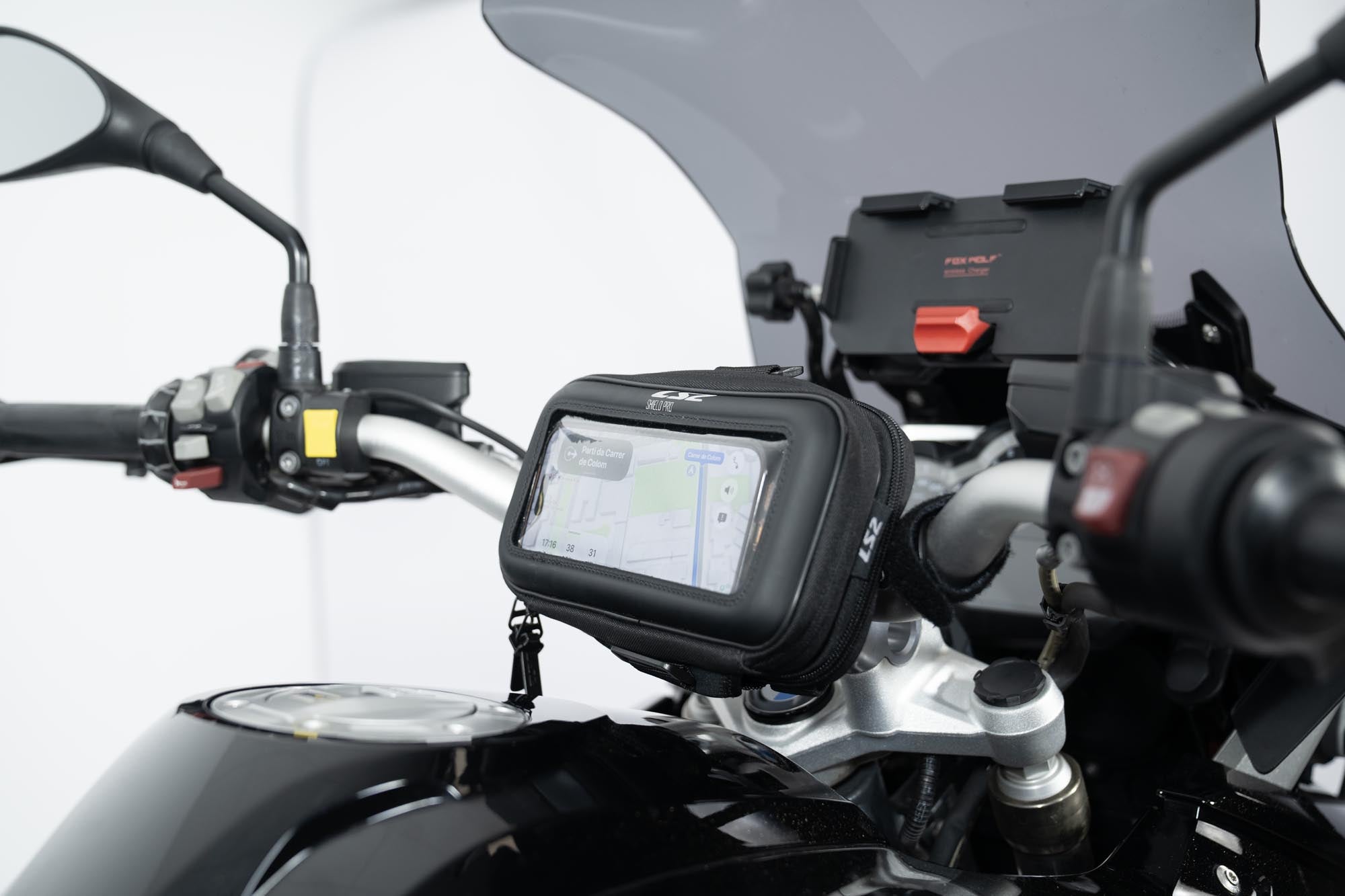 LS2 Shield Pro Phone Holder Figure 8