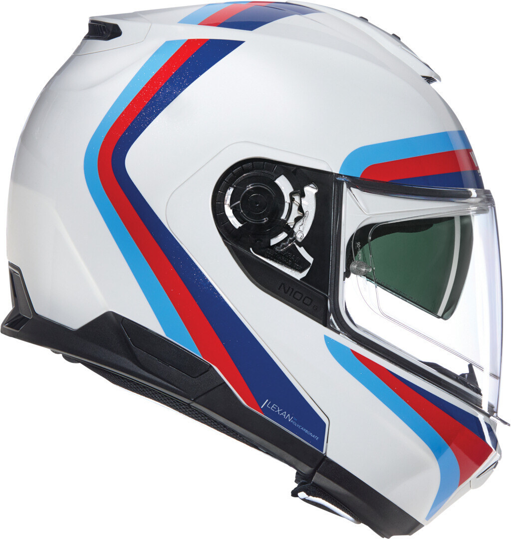 Nolan N100-6 Assoluto N-Com Casco bianco/blu/rosso S (56) Figura 3