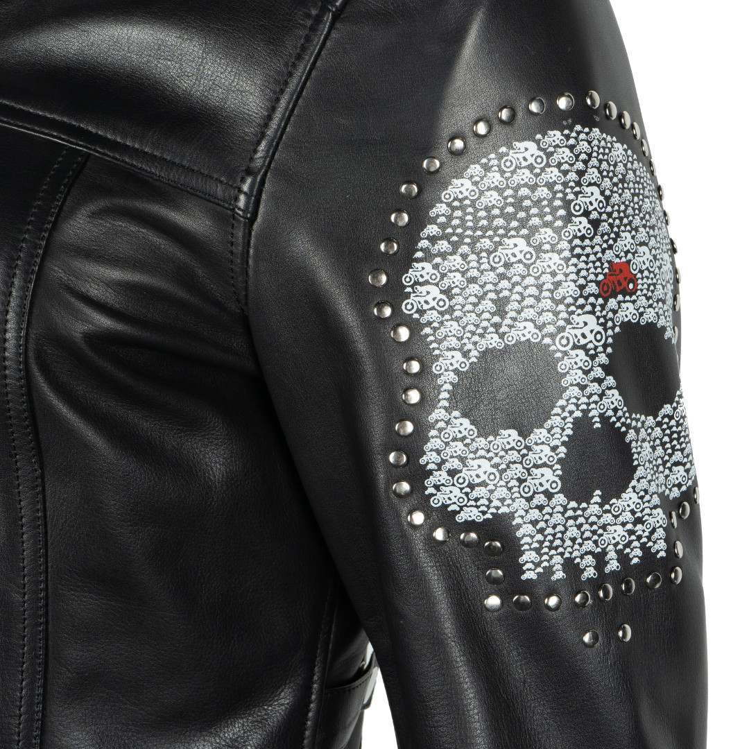 Helstons Cher Veste en cuir de moto pour dames S Figure 6