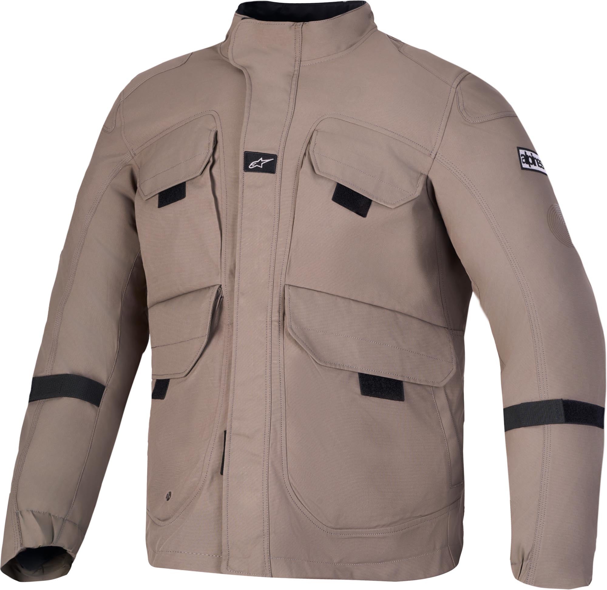 Alpinestars Altan Drystar waterproof Motorcycle Textile Jacket brown/black 2XL Figure 1