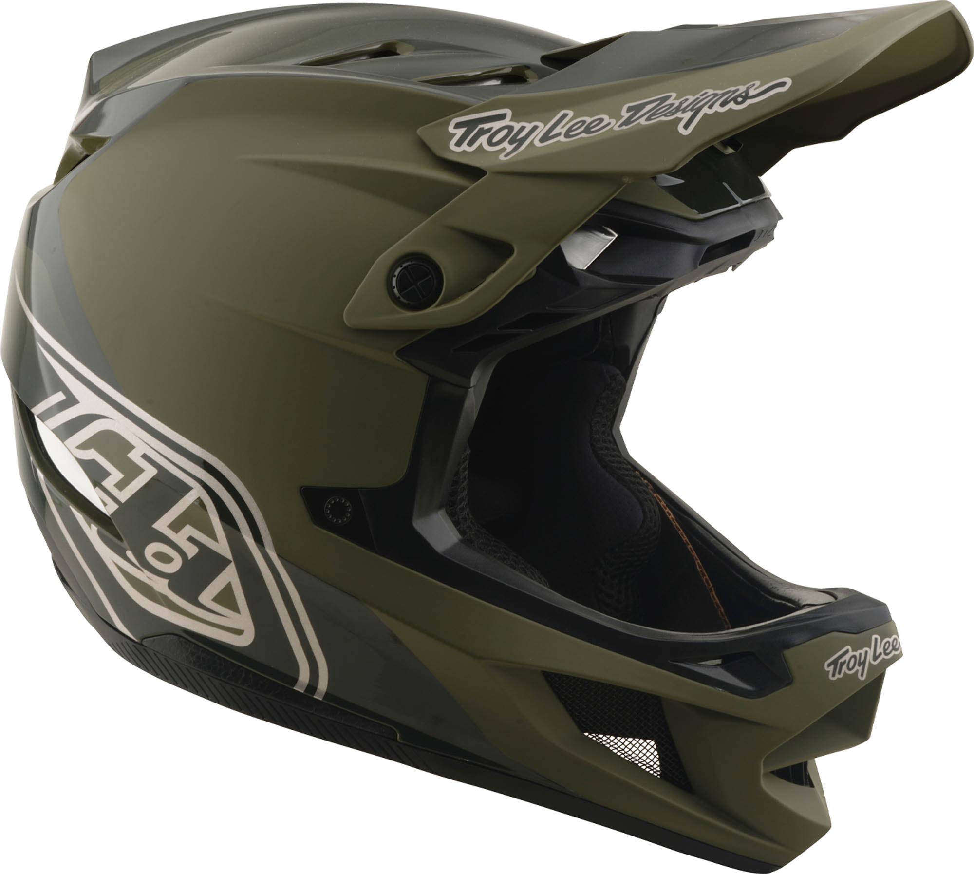Troy Lee Designs D4 Polyacrylite MIPS Shadow Casque de descente vert mat XS (53/54) Figure 2