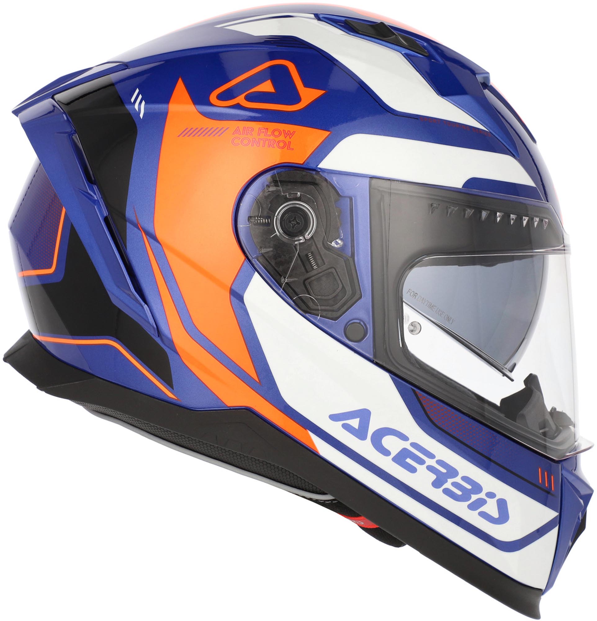 Acerbis X-Way Graphic Logo Helm blauw/oranje/wit M (57/58) Figuur 2