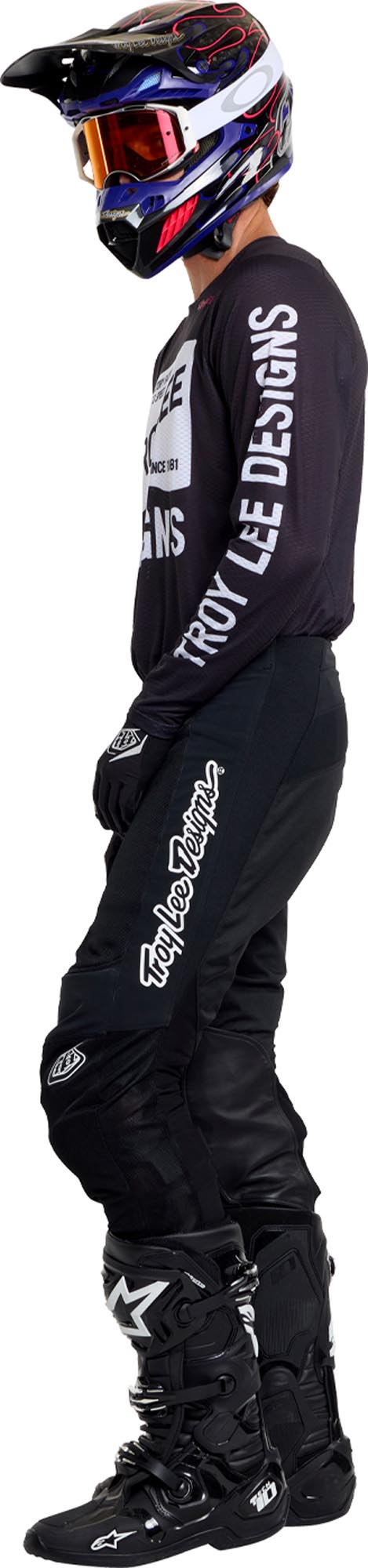 Troy Lee Designs GP Pro Air Locked Мотокроссовая майка чёрный XXL Рисунок 12