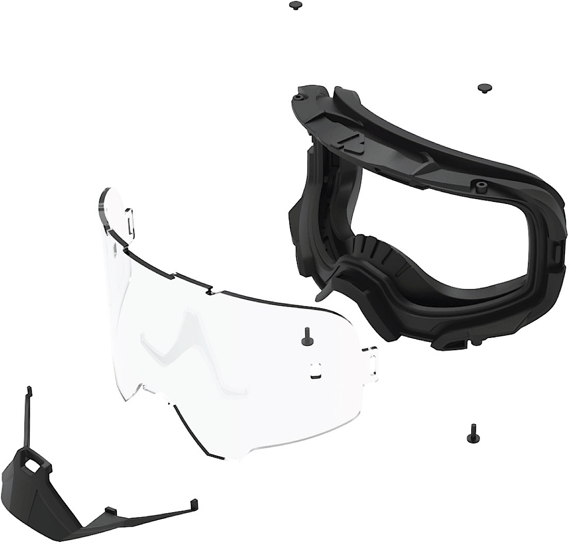 Leatt Velocity 6.5 Light Ochelari de motocross galben/portocaliu Figura 2