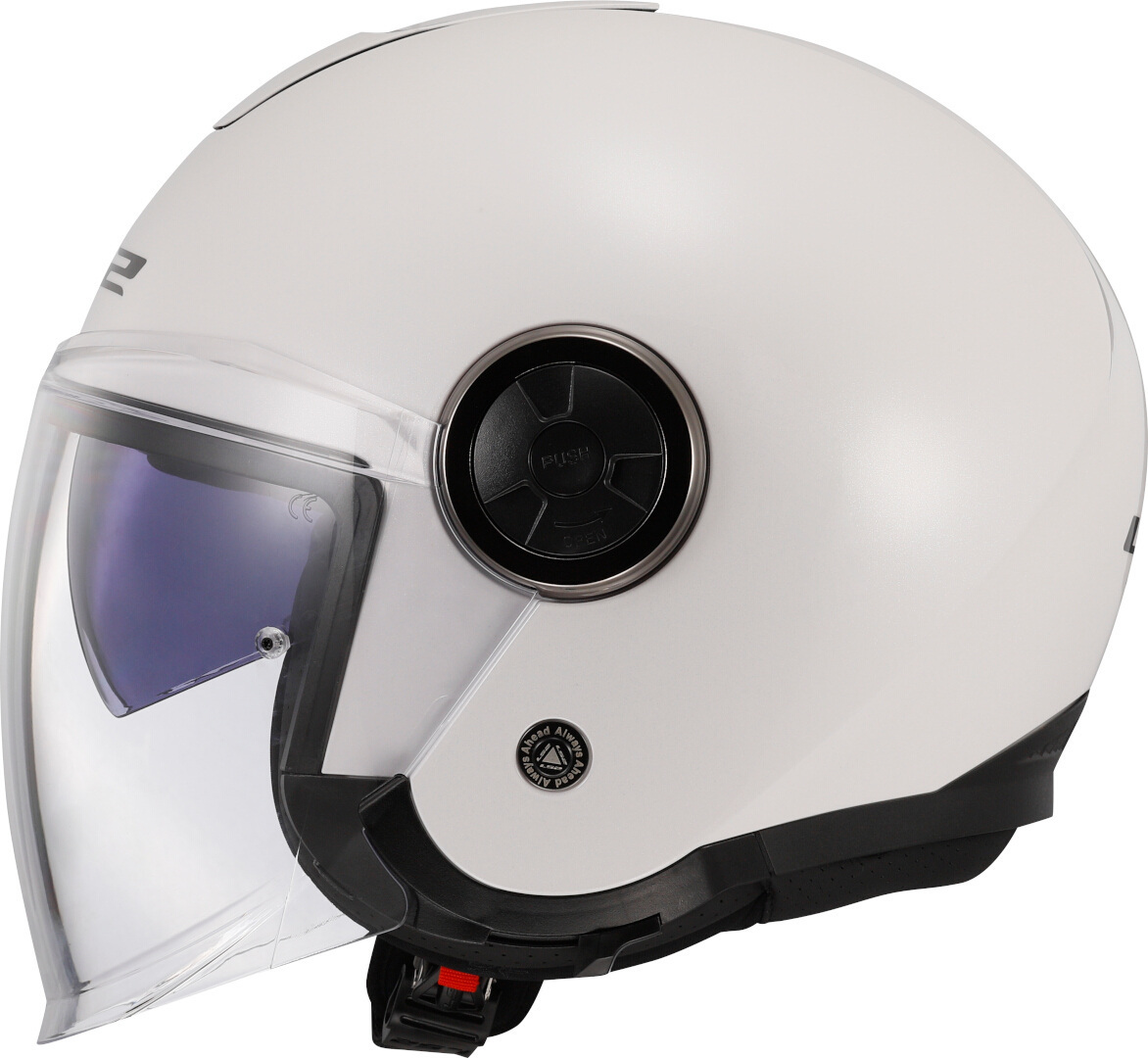 LS2 OF620 Classy Solid Casco Jet Blanco XXL (63/64) Figura 2
