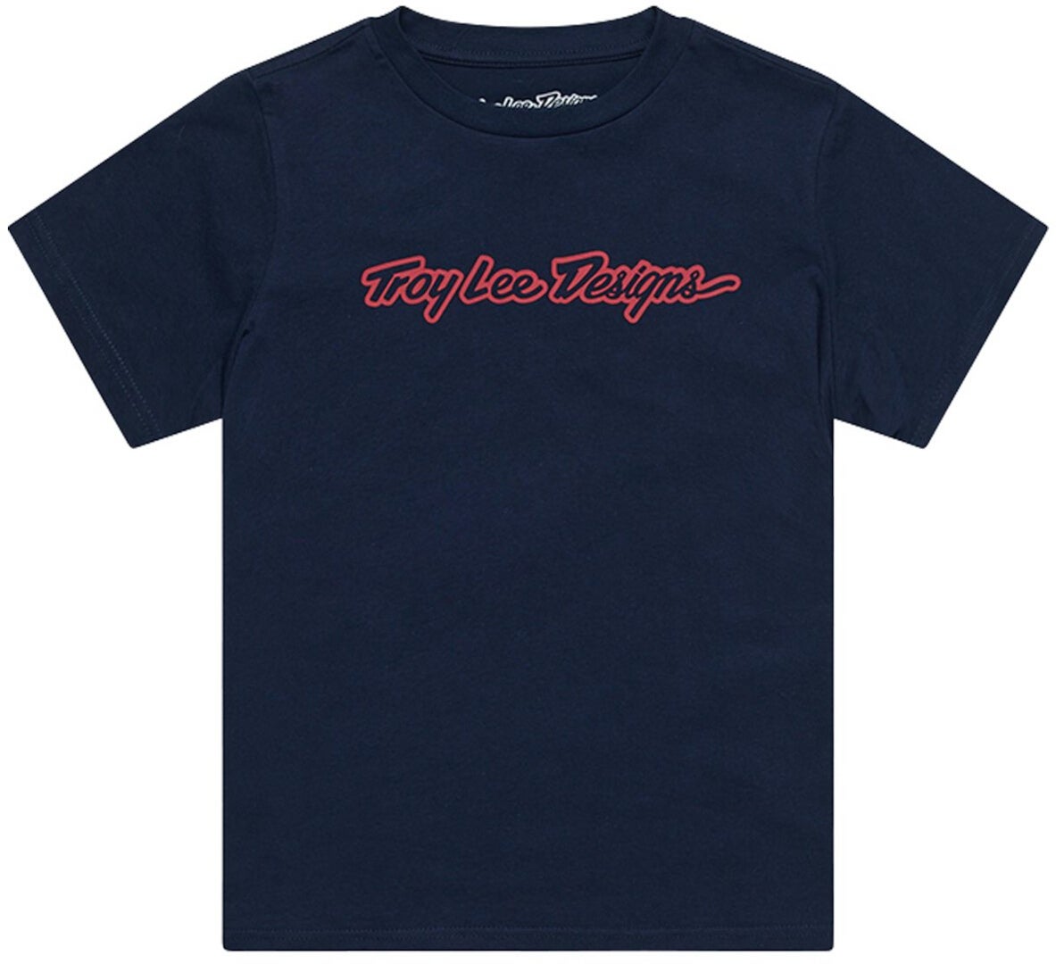 Troy Lee Designs Signature Kids Triko tmavě modrá YM Obrázek 1
