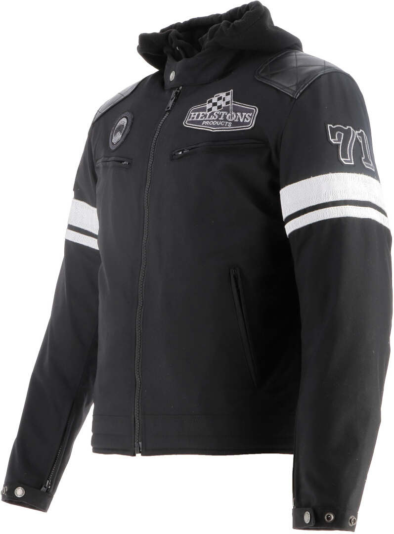 Helstons Revolte Motorcycle Textile Jacket black 3XL Figure 3