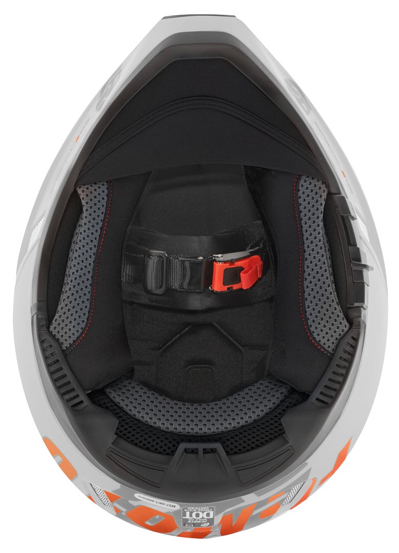 FC-Moto Merkur Pro Straight Enduro Helm grau matt XL Abbildung 9