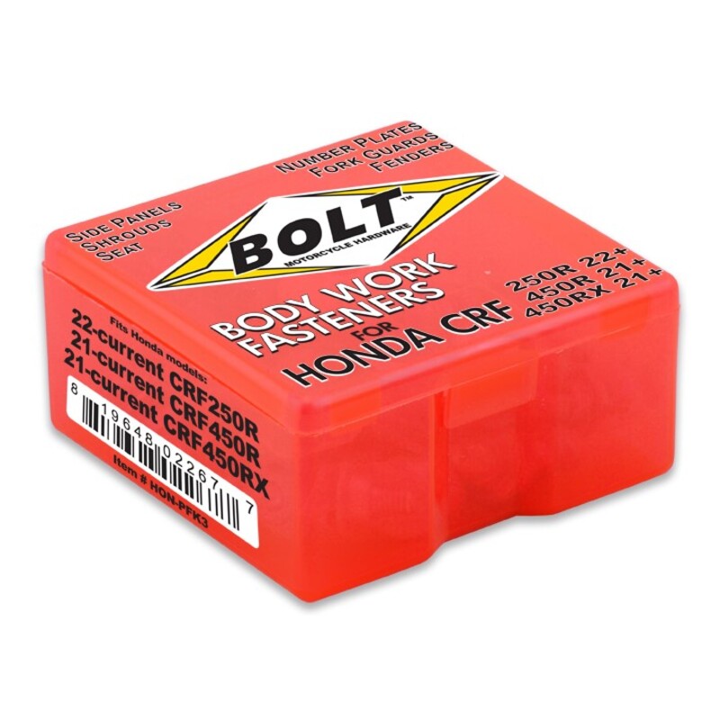 Bolt Plastskruvsats - Honda Figur 2