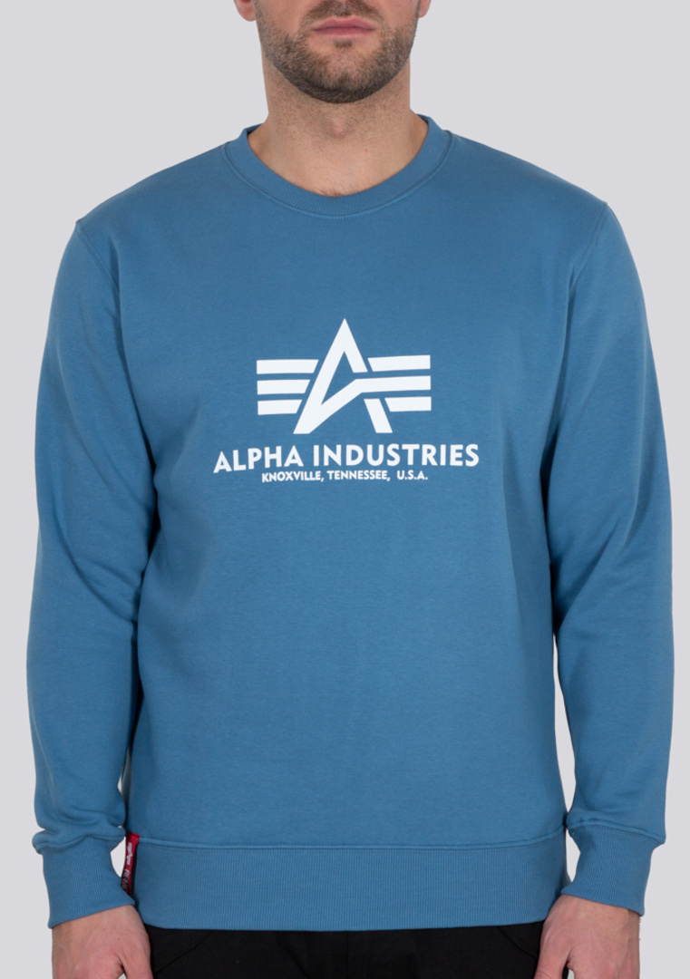 Alpha Industries Basic Mikina světle modrá XL Obrázek 1